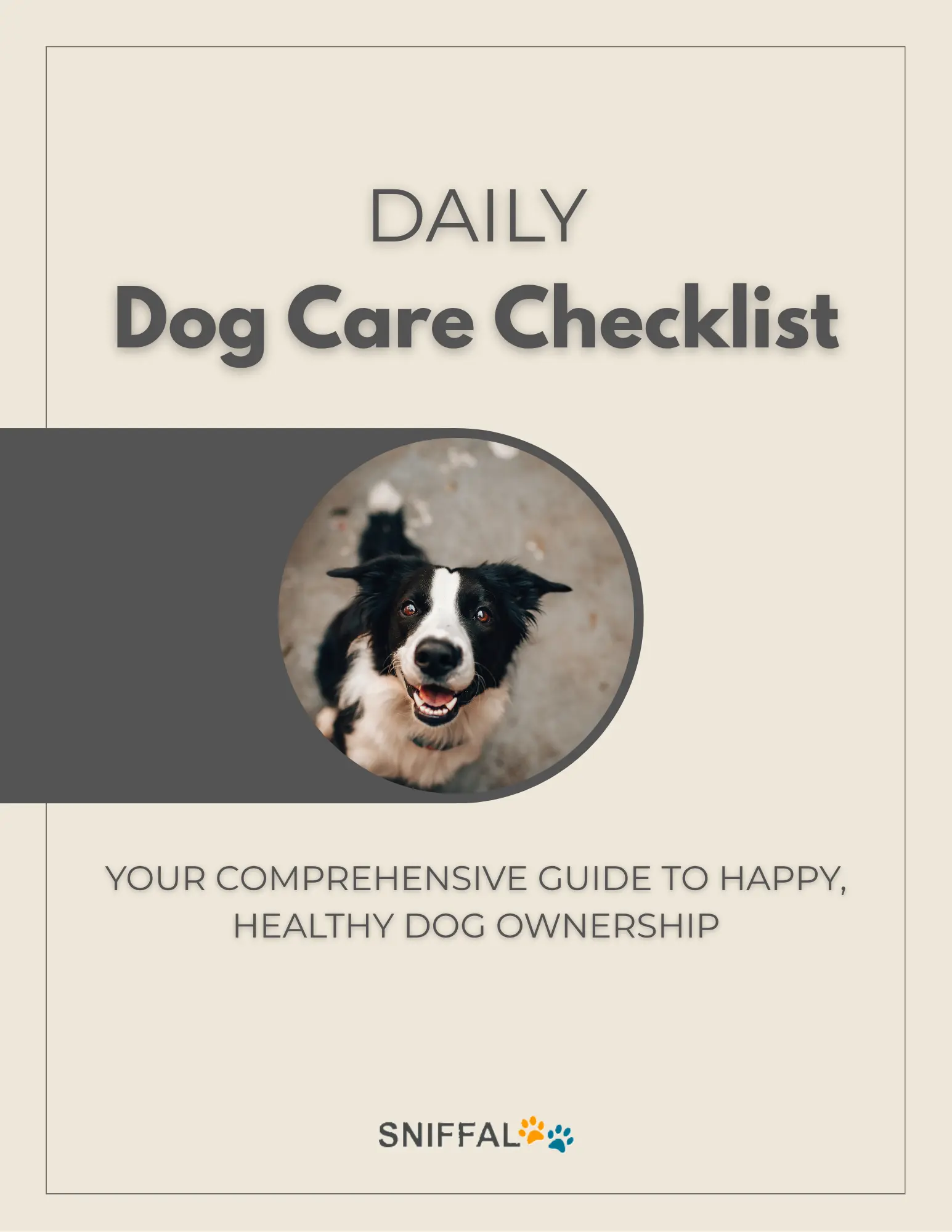 DAILY Dog Care Checklist – article image